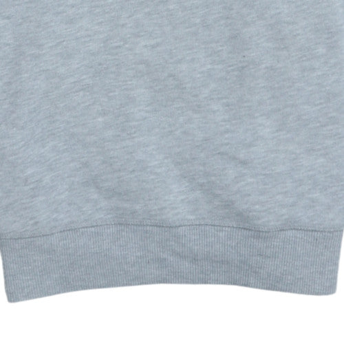 Tommy Jeans Men's Grey Regular Fit Pullover Sweatshirt M