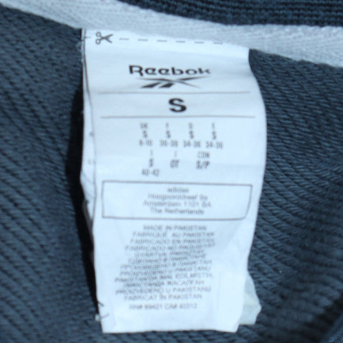 Reebok Women’s Black V-Neck Pullover Sweatshirt Size S