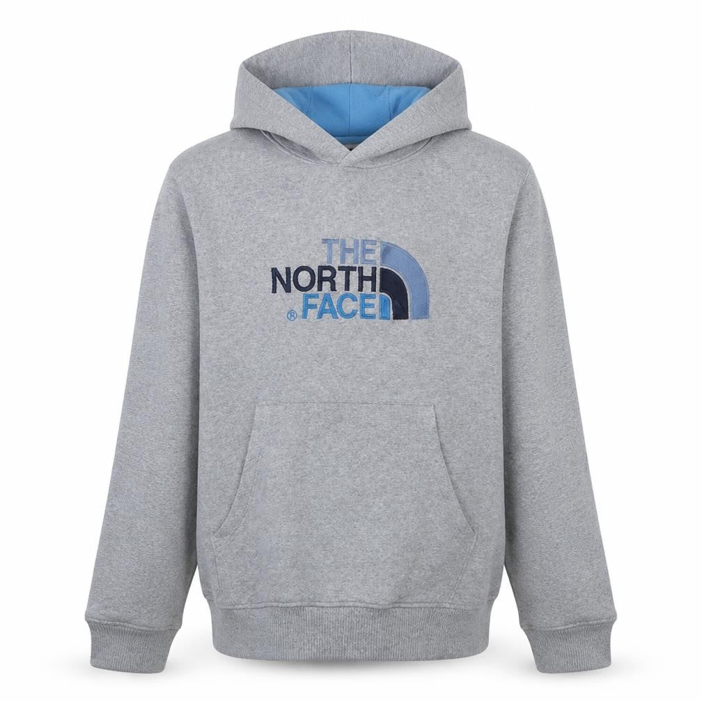 The North Face Men's Grey Pullover Hoodie M Outdoor Fleece