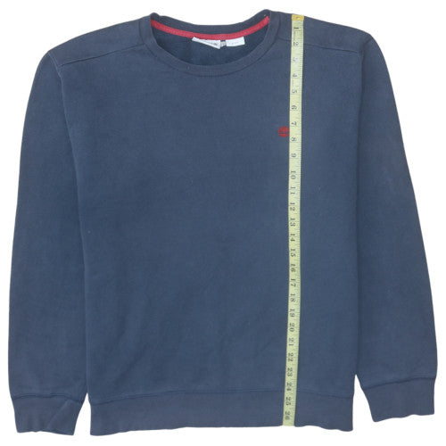Timberland Men's Blue XL Pullover Crew Neck Cotton Sweatshirt