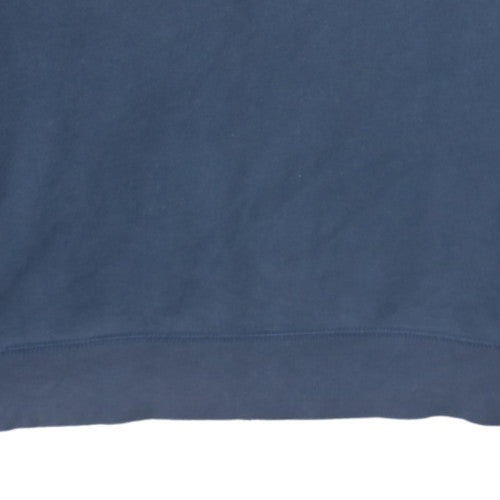 Timberland Men's Blue XL Pullover Crew Neck Cotton Sweatshirt