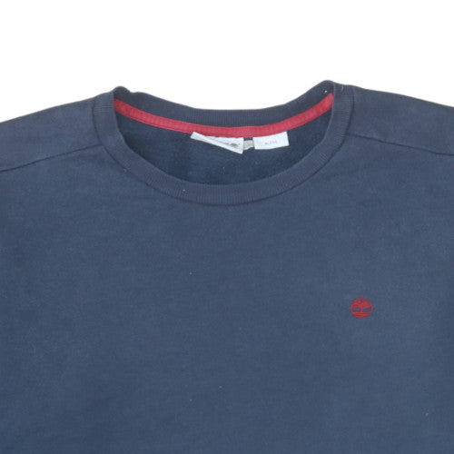 Timberland Men's Blue XL Pullover Crew Neck Cotton Sweatshirt