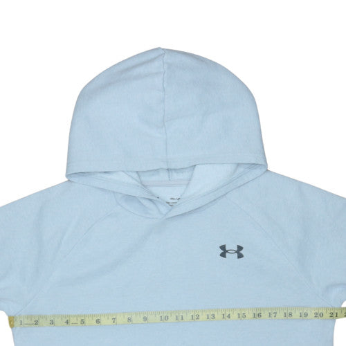 Under Armour Boys Blue XL Pullover Fleece Hoodie ColdGear