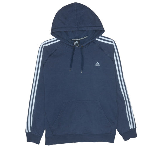 Adidas Men's Blue Pullover Hoodie XL Performance Essentials