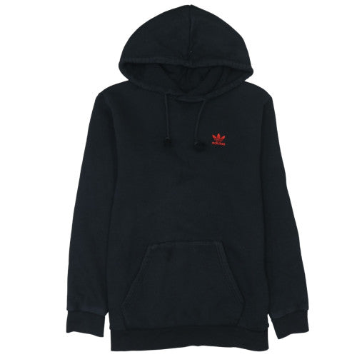 Adidas Men's Black Pullover Hoodie Small Regular Fit Logo Sportswear