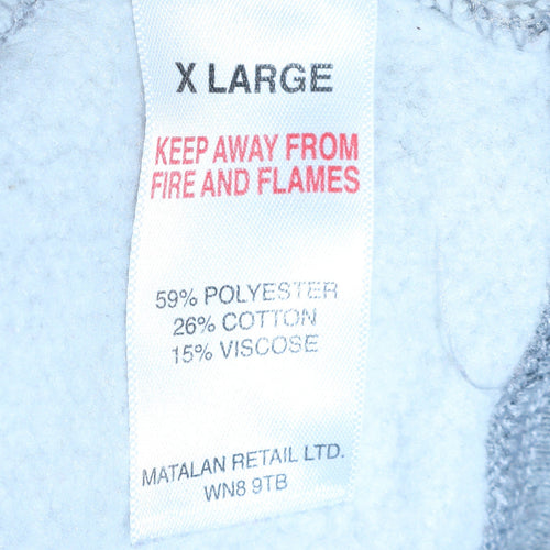 Easy Mens Grey XL Christmas Frog Sweatshirt Pullover Jumper
