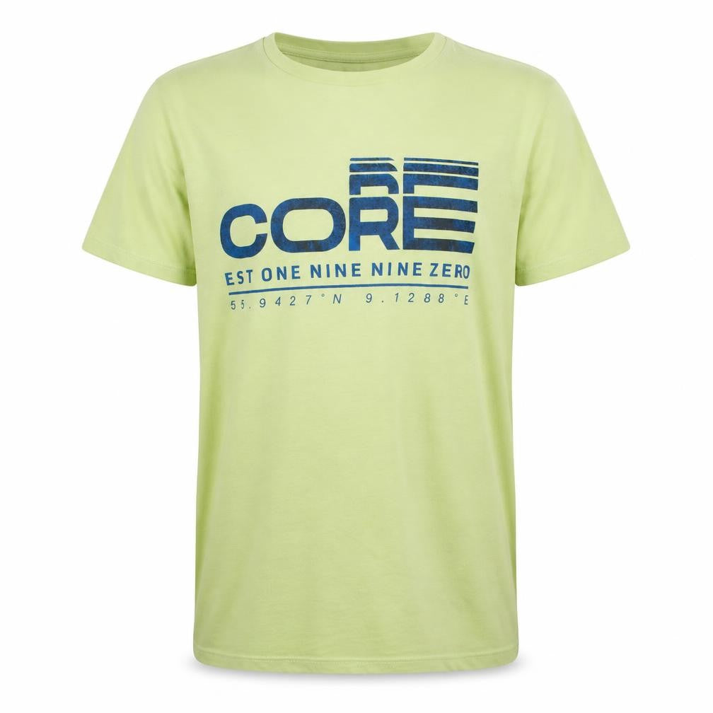 Jack & Jones Core Men’s Yellow Graphic Print Cotton T-Shirt Size S