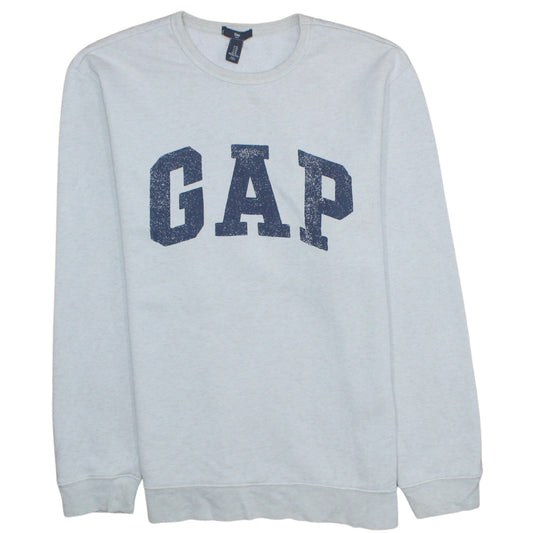 GAP Men's Grey XL Classic Logo Pullover Sweatshirt