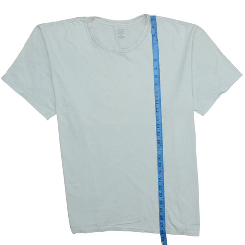 Calvin Klein Men's White Cotton Crew Neck XL T-Shirt