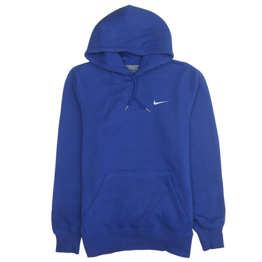 Nike Men's Blue Pullover Hoodie Medium Fleece Sportswear