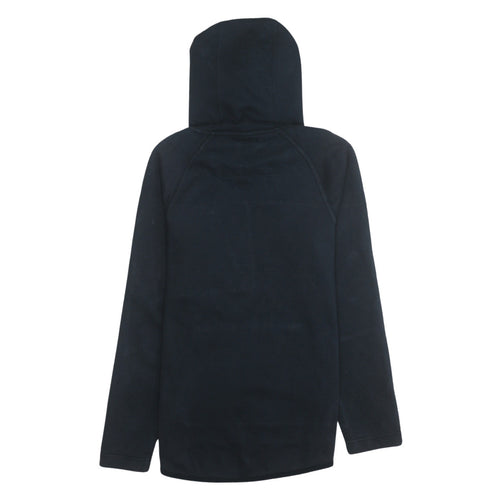 Nike Men's Black XS Pullover Hoodie with Logo and Zip Pocket