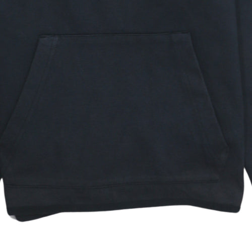 Nike Men's Black XS Pullover Hoodie with Logo and Zip Pocket