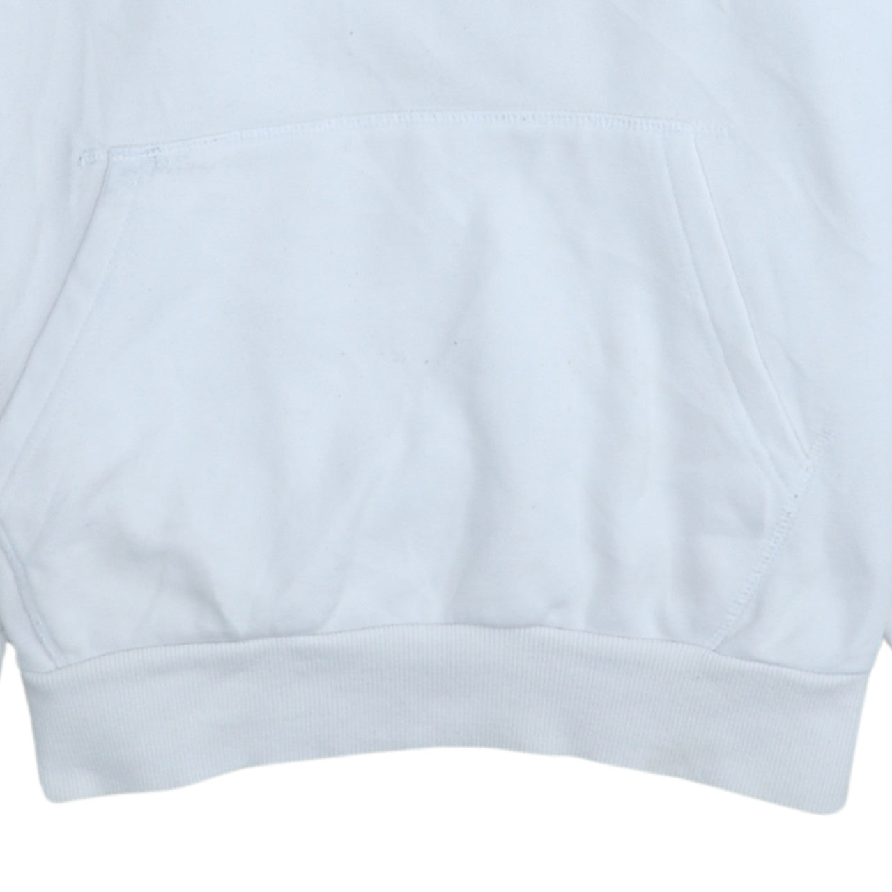 Ellesse Women's White Pullover Hoodie UK 14 Cotton Blend Logo Sweatshirt