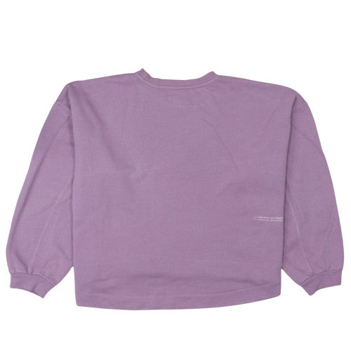 Disney Women's Purple Mickey Mouse Pullover Sweatshirt Size L