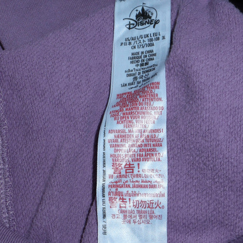 Disney Women's Purple Mickey Mouse Pullover Sweatshirt Size L