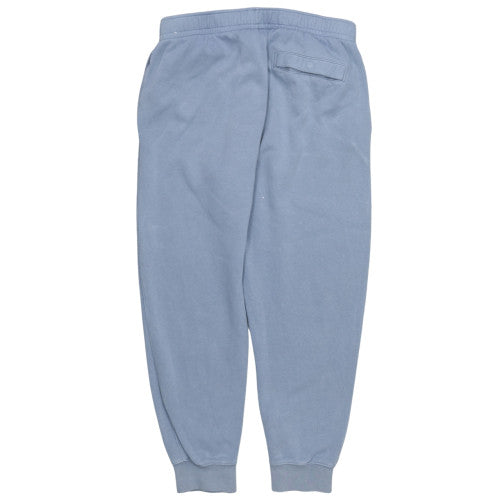 Nike Womens Blue Jogger Sweatpants M Elastic Waist Fleece Lined