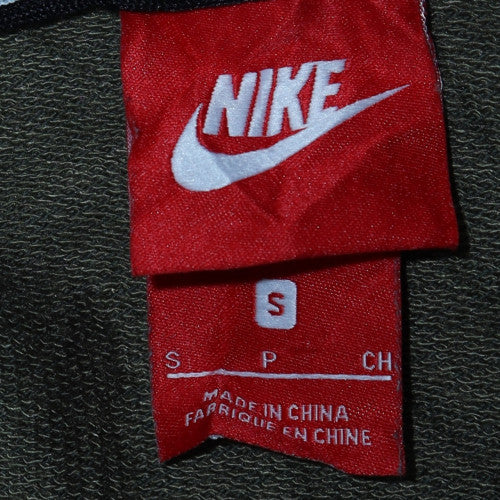 Nike Men's Green Small Pullover Crew Neck Sweatshirt