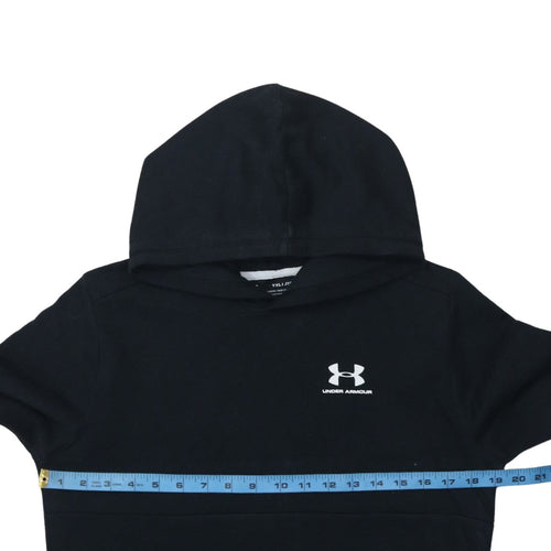 Under Armour Teens Black Pullover Hoodie XL Fleece Sportswear