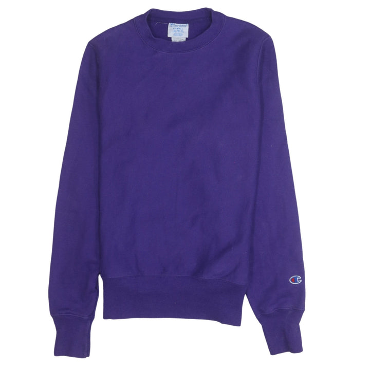 Champion Men's Purple XS Reverse Weave Crew Neck Sweatshirt