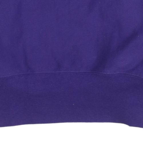 Champion Men's Purple XS Reverse Weave Crew Neck Sweatshirt