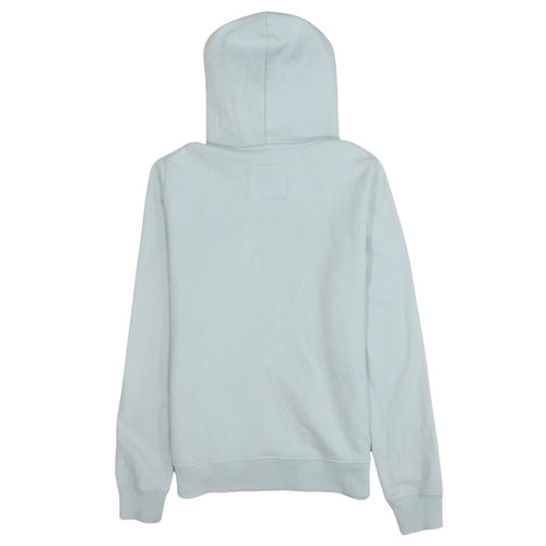Hollister Unisex Blue Pullover Hoodie S Logo Fleece Sweatshirt