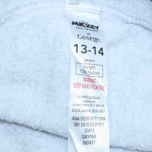 Disney Mickey Mouse Grey Sweatshirt by George Teens 13-14 Years