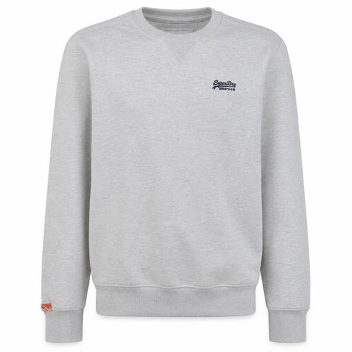 Superdry Men's Grey L Vintage Orange Label Crew Neck Sweatshirt