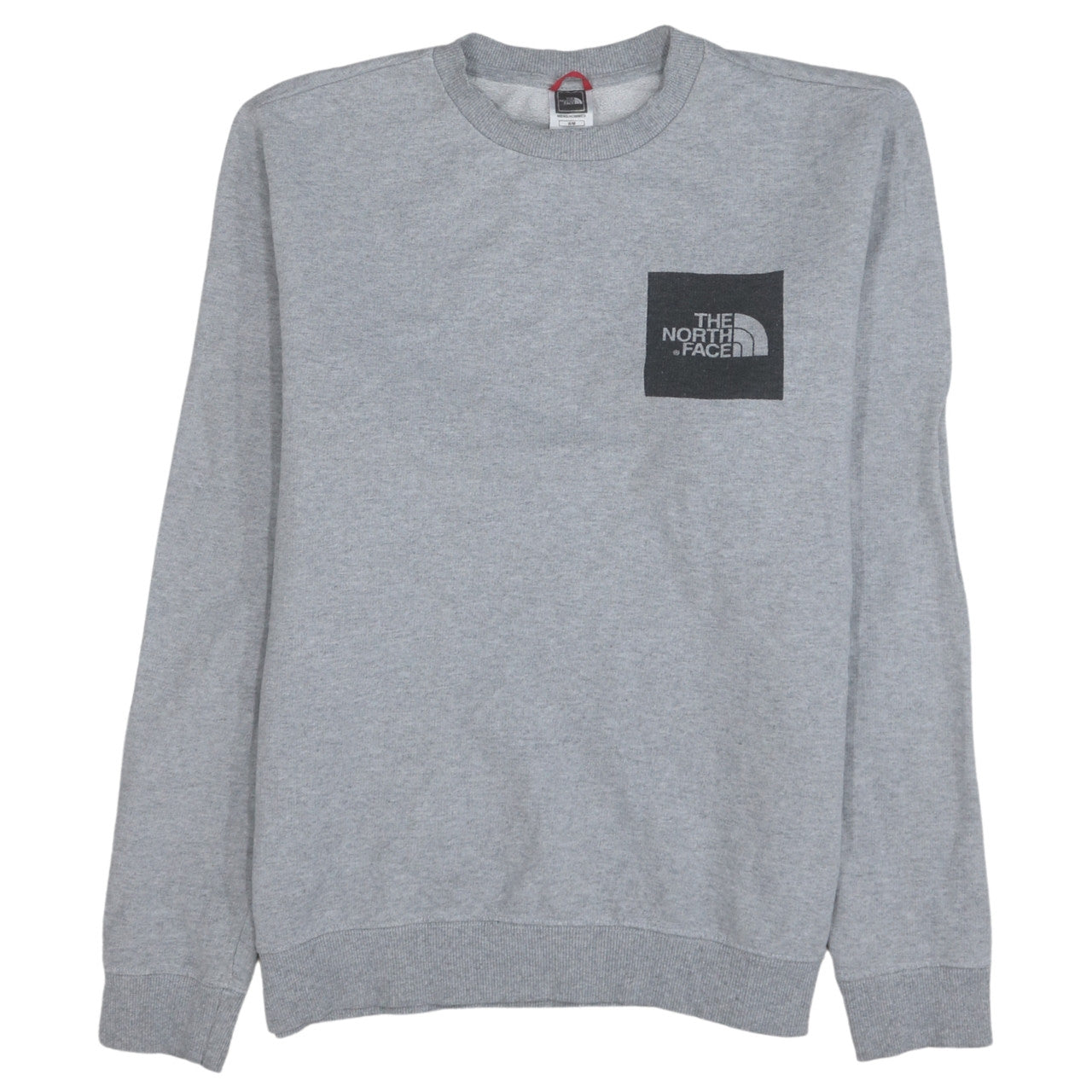 The North Face Men's Grey Crew Neck Pullover Sweatshirt M