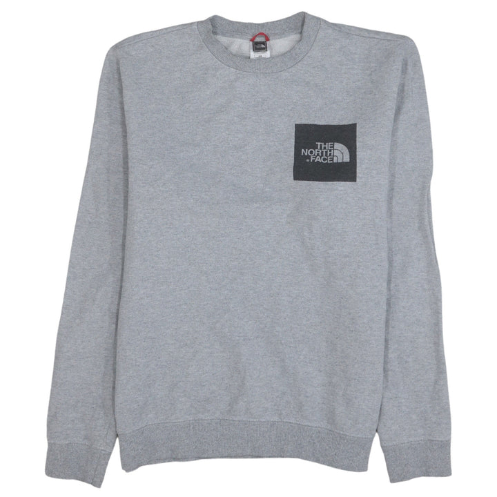 The North Face Men's Grey Crew Neck Pullover Sweatshirt M
