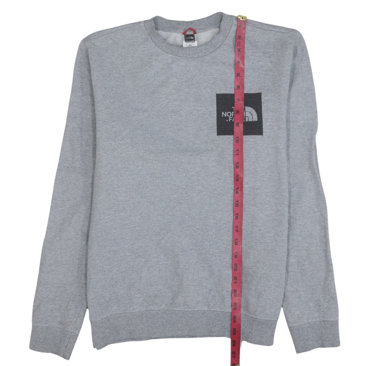 The North Face Men's Grey Crew Neck Pullover Sweatshirt M