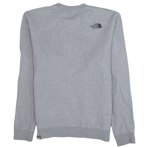 The North Face Men's Grey Crew Neck Pullover Sweatshirt M