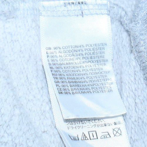 The North Face Men's Grey Crew Neck Pullover Sweatshirt M