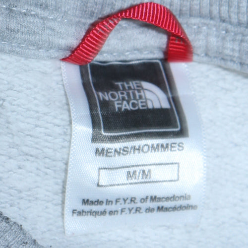The North Face Men's Grey Crew Neck Pullover Sweatshirt M