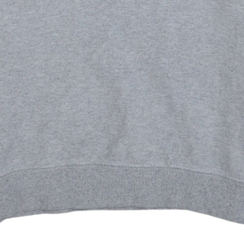 The North Face Men's Grey Crew Neck Pullover Sweatshirt M