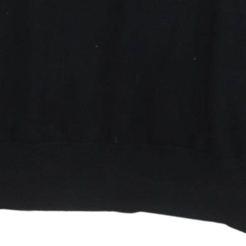 Tommy Hilfiger Men’s Black V-Neck Cotton Pullover Sweater XL