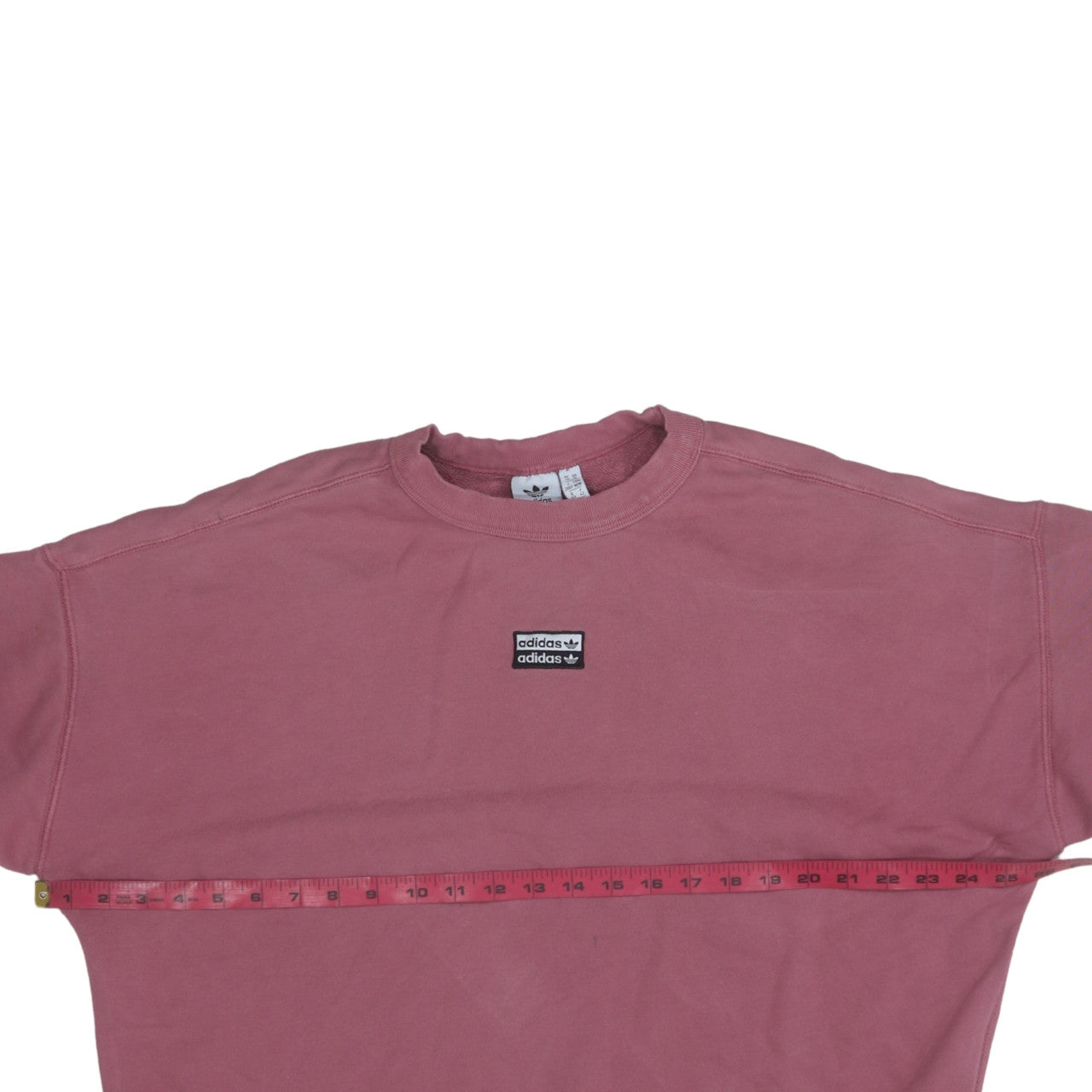 Adidas Womens Pink Crew Neck Long Sleeve Sweatshirt UK 14