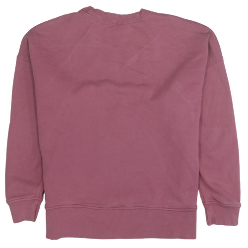 Adidas Womens Pink Crew Neck Long Sleeve Sweatshirt UK 14