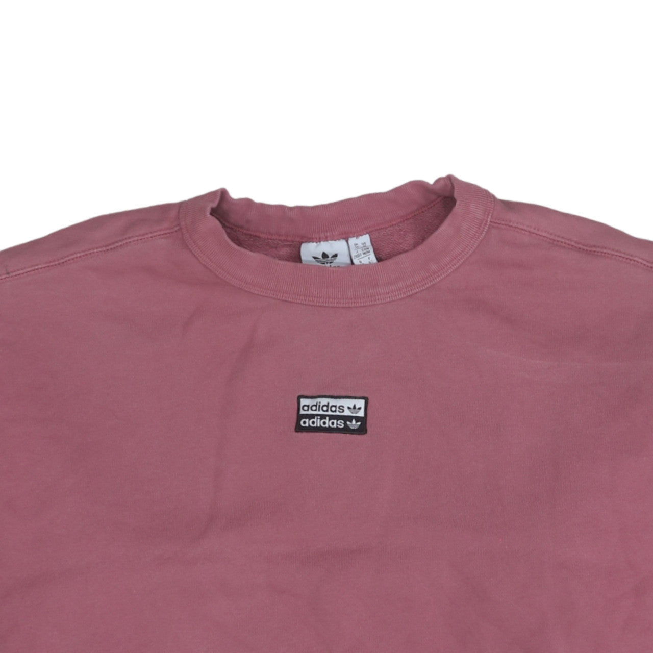 Adidas Womens Pink Crew Neck Long Sleeve Sweatshirt UK 14