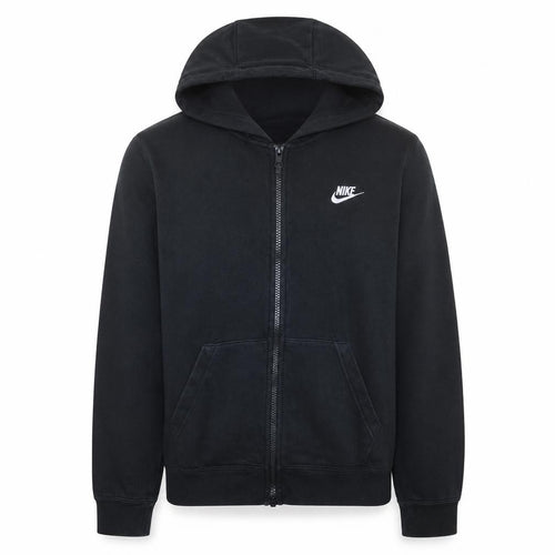 Nike Men's Black Full Zip Hoodie Size M Regular Fit Fleece