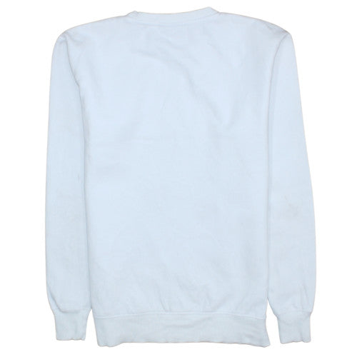 Ellesse Womens White XS Crew Neck Pullover Sweatshirt