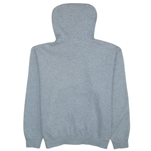 Nike Men's Grey Pullover Hoodie M Regular Fit Fleece Sweatshirt