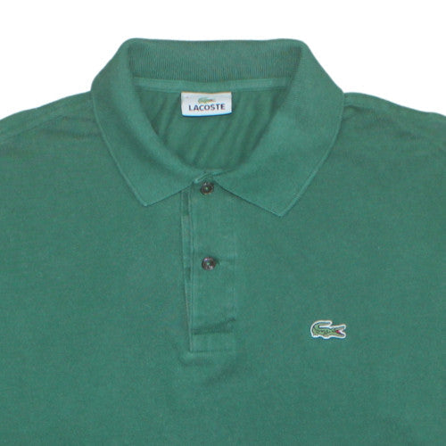 Lacoste Men's Green Short Sleeve Cotton Polo Shirt Size M