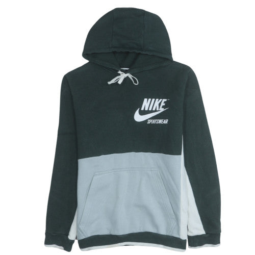 Nike Mens Black Grey Pullover Hoodie M Sportswear Fleece