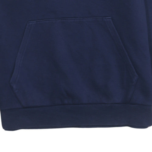 Puma Men's Blue Pullover Hoodie L Fleece Sports Logo Sweatshirt