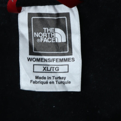 The North Face Womens Black XL Basic Cotton Short Sleeve T-Shirt