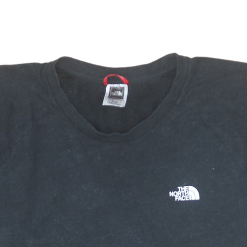 The North Face Womens Black XL Basic Cotton Short Sleeve T-Shirt