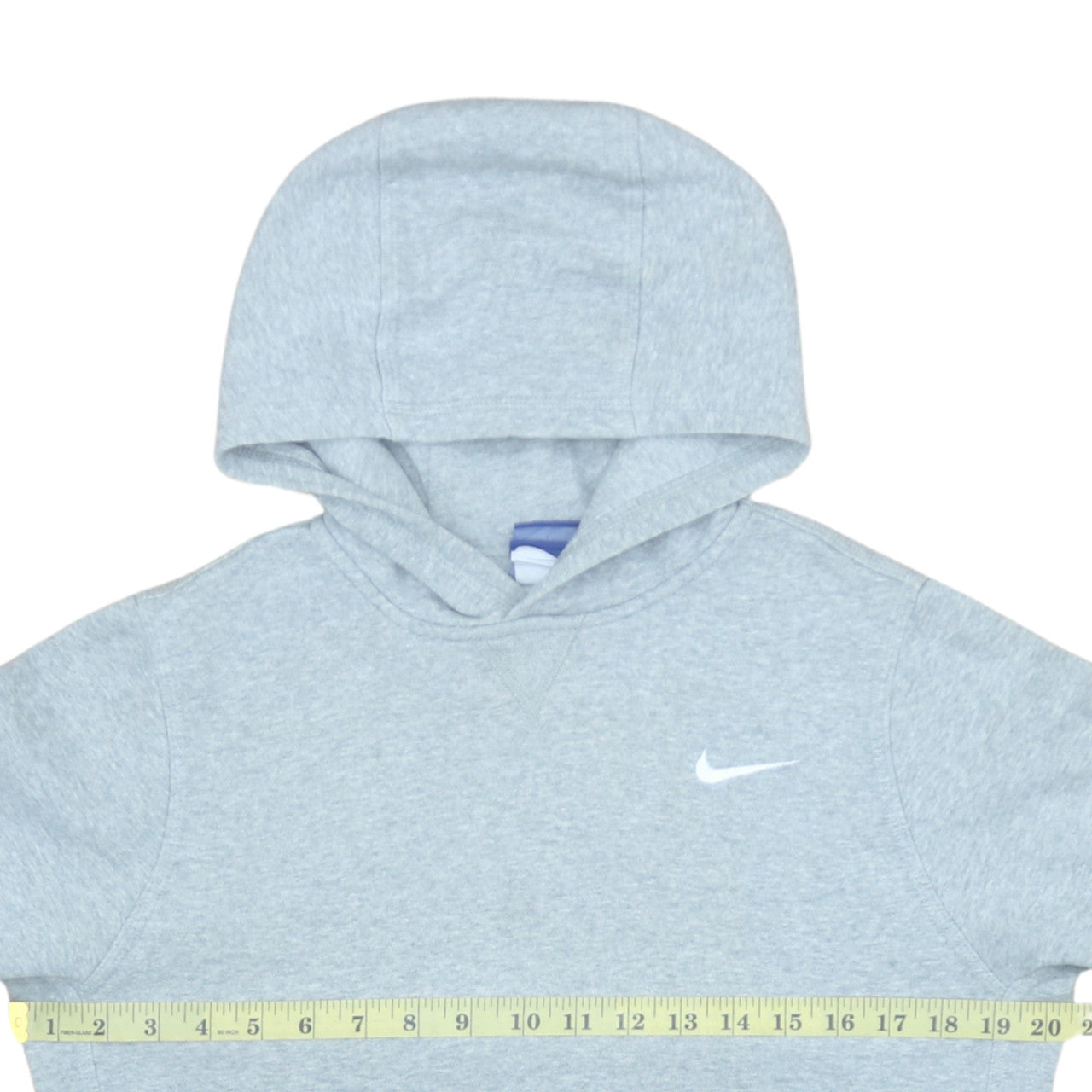 Nike Womens Grey Pullover Hoodie Sweatshirt Size M Cotton Blend