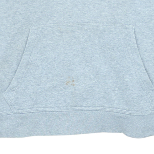 Nike Womens Grey Pullover Hoodie Sweatshirt Size M Cotton Blend