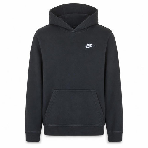 Nike Teens Black Pullover Hoodie XL Fleece Logo Sportswear