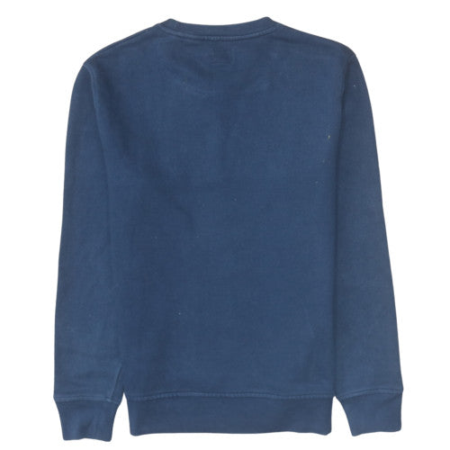 Levi's Men's Blue Crew Neck Cotton Sweatshirt Size M